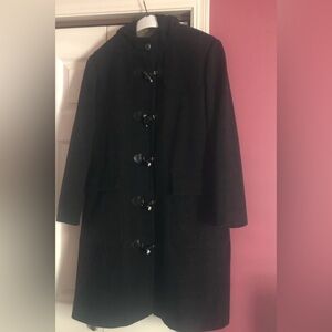 Harve Benard Women’s Winter Coat – Charcoal Grey Size 10 w/hood. 
Like new!